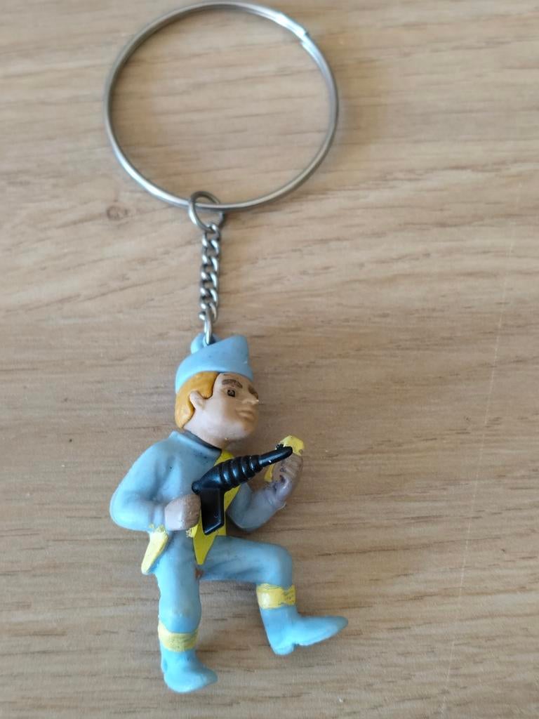 THUNDERBIRDS VIRGIL TRACY SLEUTELHANGER, Verzamelen, Sleutelhangers, Verzenden, Zo goed als nieuw, Knuffel of Figuurtje