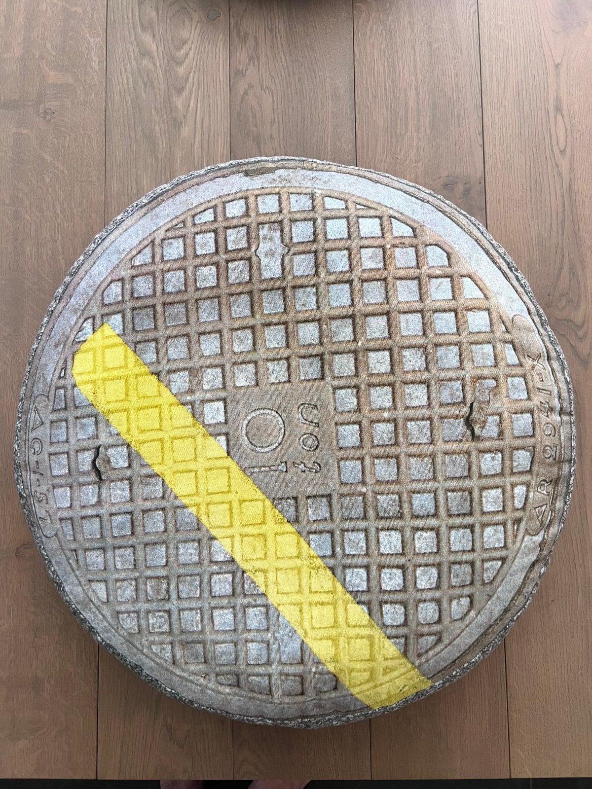 Kinder vloerkussen Ikea 57 cm, Ophalen, Inclusief binnenkussen, IKEA, Rond