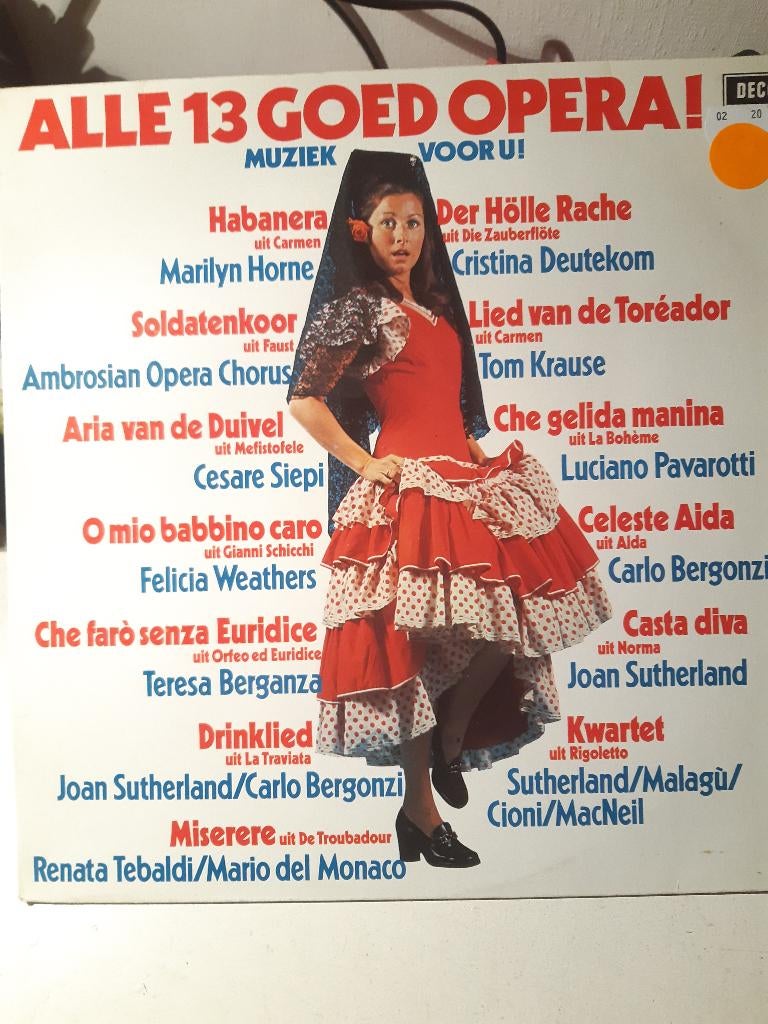 lp Alle 13 goed opera (Z212-201), Ophalen of Verzenden, Zo goed als nieuw, 12 inch, Pop