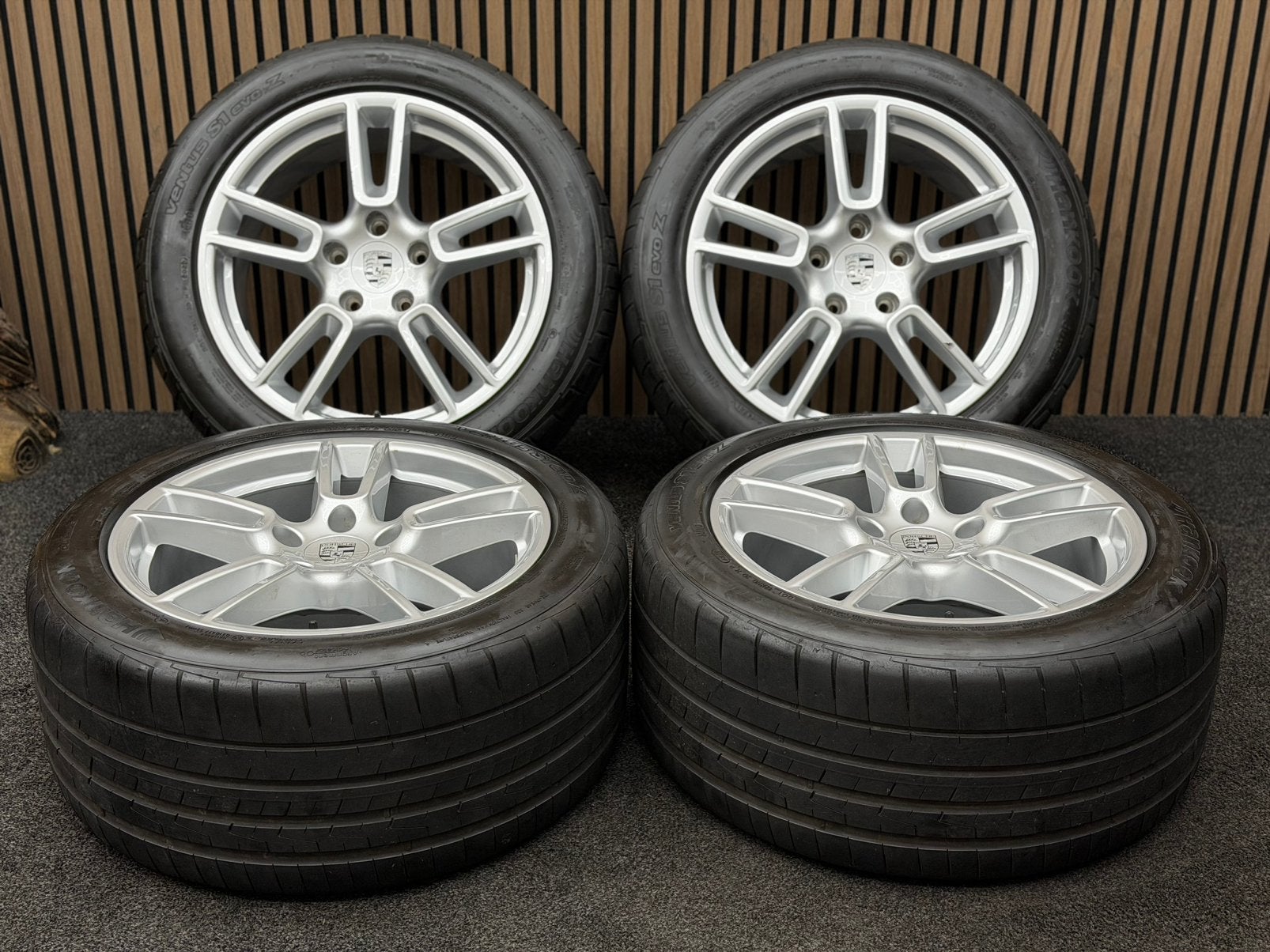Originele 19 inch Porsche Panamera 971 5x130 Hankook NDO, Auto-onderdelen, Banden en Velgen, Banden en Velgen, ., Ophalen, 19 inch