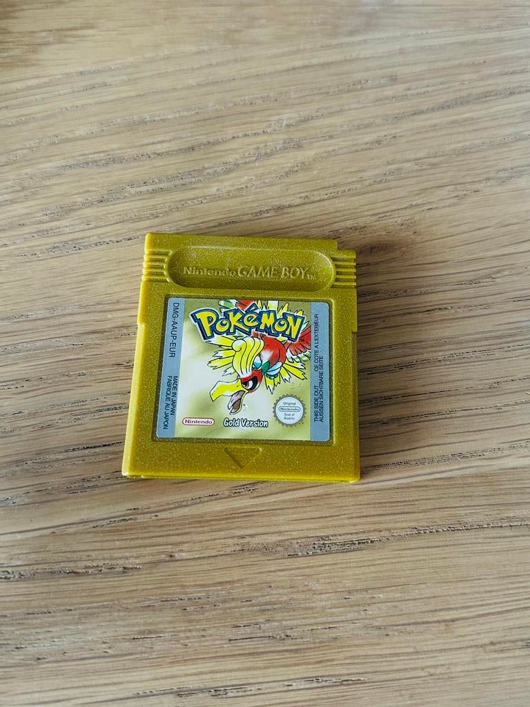 Pokemon gold gameboy color, nieuwe batterij, Avontuur en Actie, 1 speler, Ophalen of Verzenden, Zo goed als nieuw