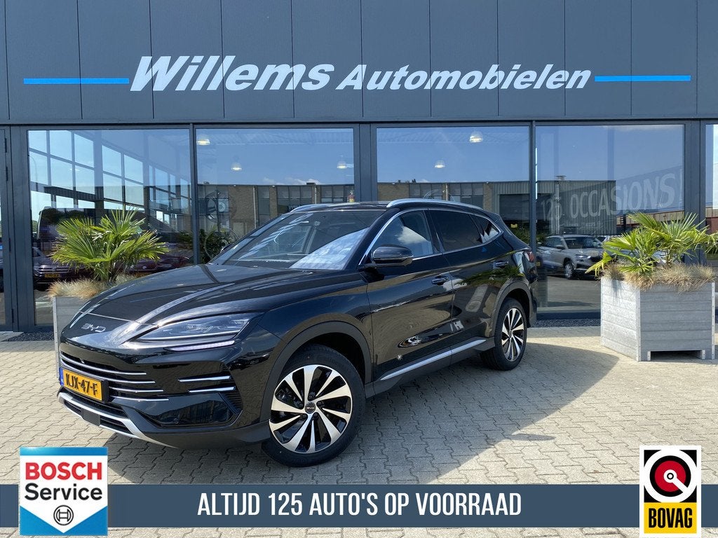 BYD SEAL U 1.5 DM-i FWDBoost HUD, Schuifkanteldak, Stoelverw, Auto's, BYD, Seal U, 1498 cc, 4 cilinders, Zwart