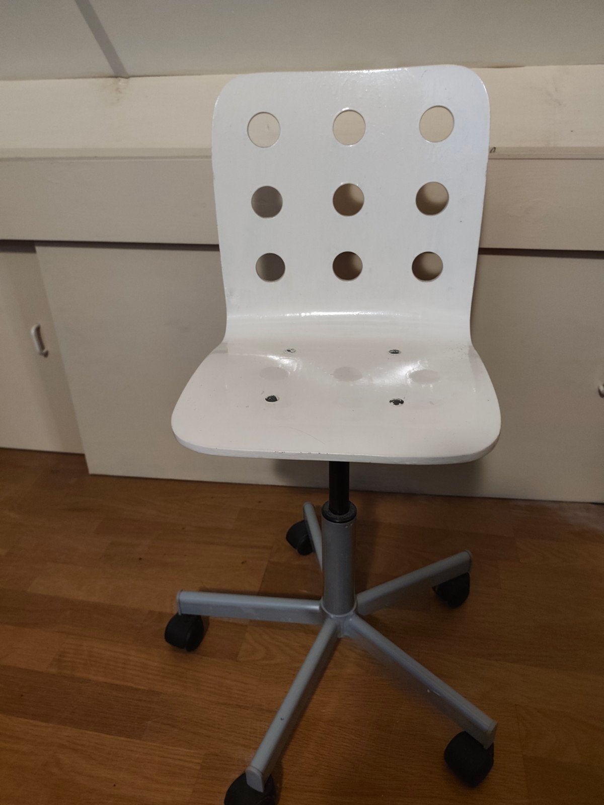 kinder bureaustoel, Ophalen, Wit