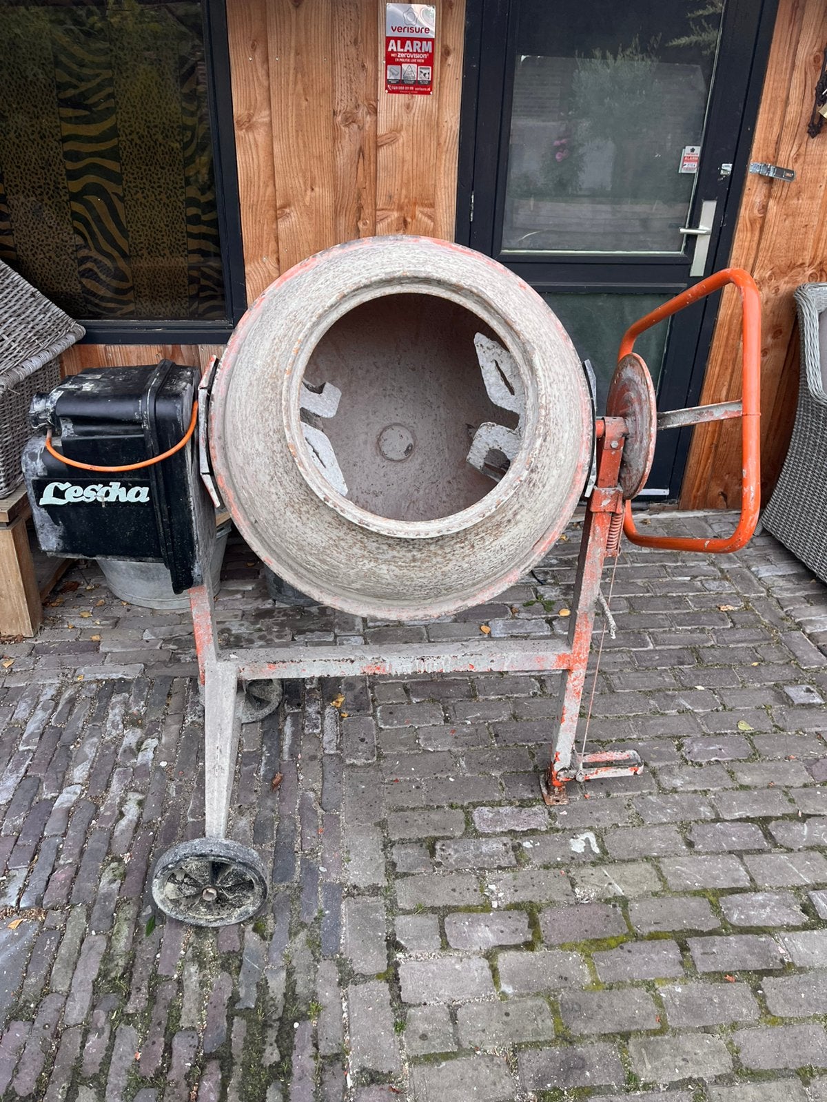 Betonmolen te huur type lescha, Ophalen, Gebruikt