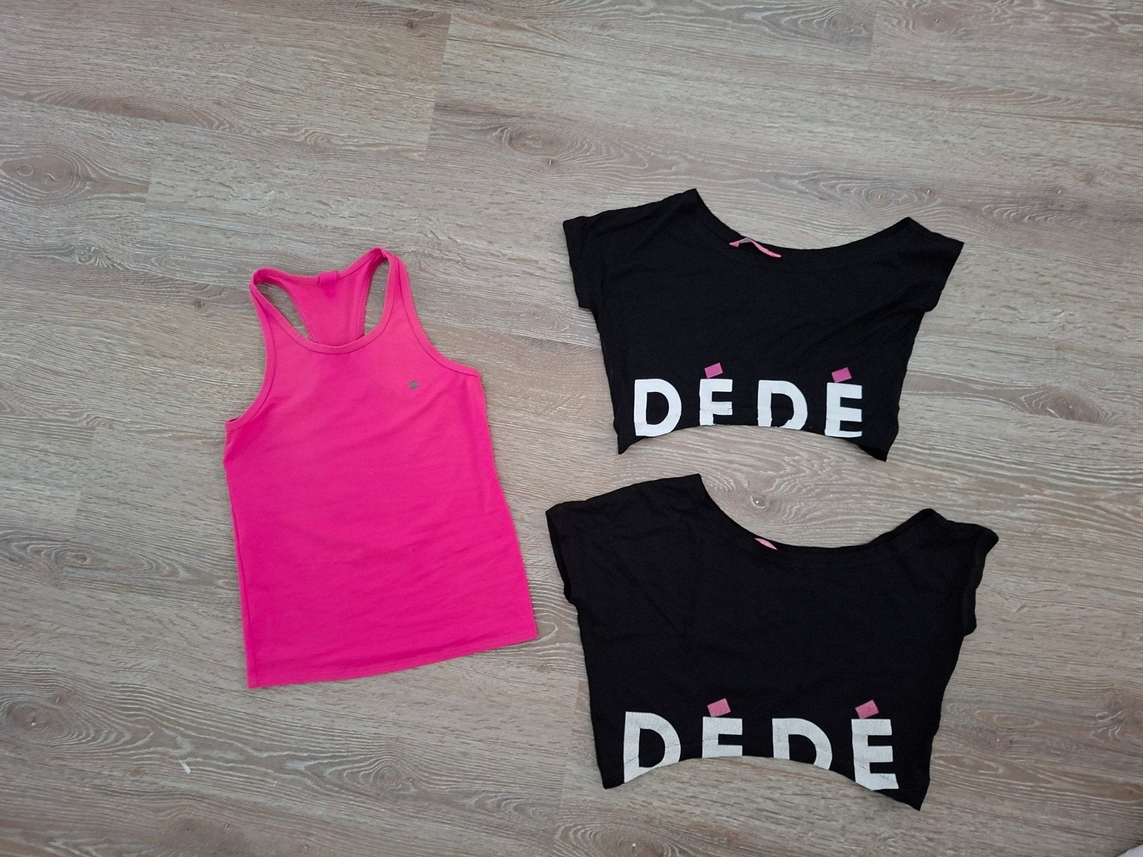 Dédé dance danskleding, Gebruikt, Materiaal, Zwart, Kindermaat 122 t/m 140