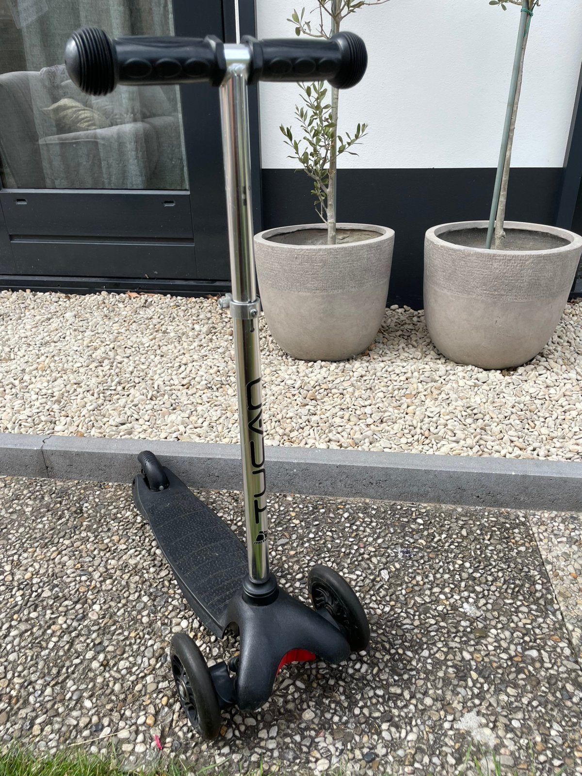 Tucan kinderstep zwart, Ophalen, Gebruikt, Gewone step
