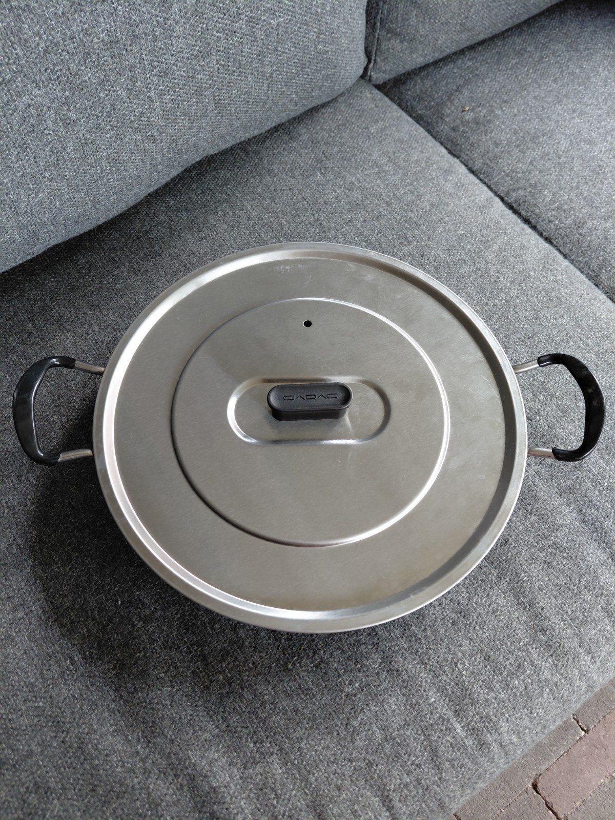 Cadac 30 Paella Pan met Deksel - Zo goed als nieuw, Huis en Inrichting, Keuken | Potten en Pannen, Overige typen, Ophalen of Verzenden