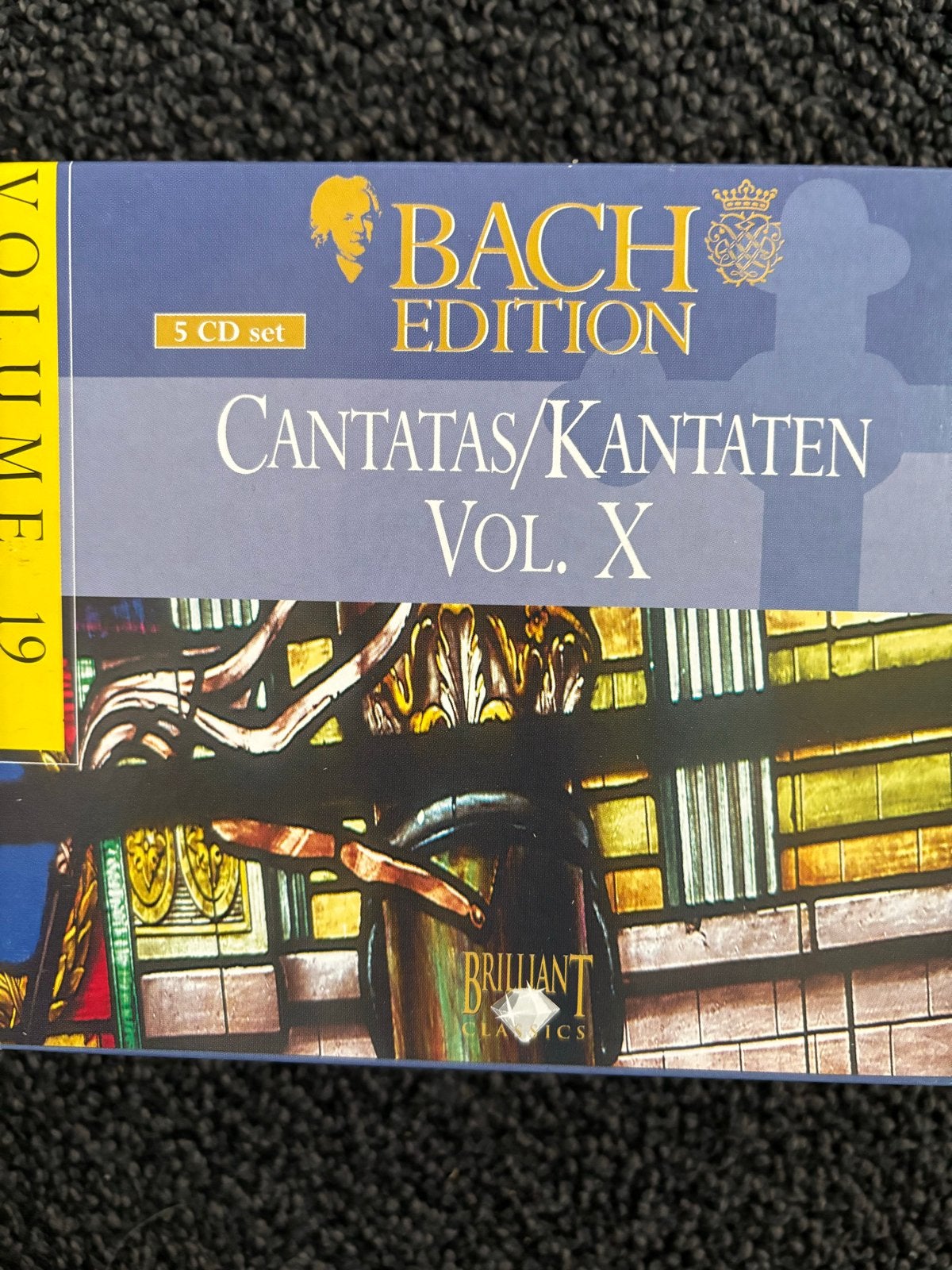 Bach Edition - Cantatas/Kantaten Vol. X (5 CD set), Boxset, Ophalen of Verzenden, Zo goed als nieuw, Inclusief doosje
