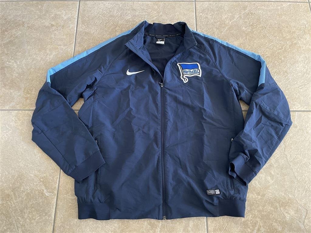 Voetbal jas - Hertha BSC - berlijn Training jacket maat xl, Verzamelen, Ophalen of Verzenden, Zo goed als nieuw, Buitenlandse clubs