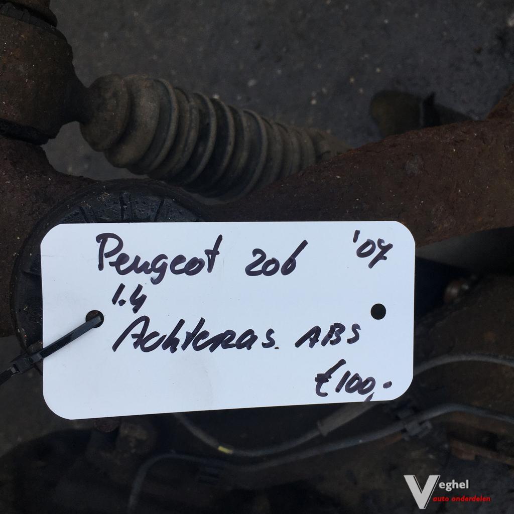 Peugeot 206 1.4  2007    Achteras met abs