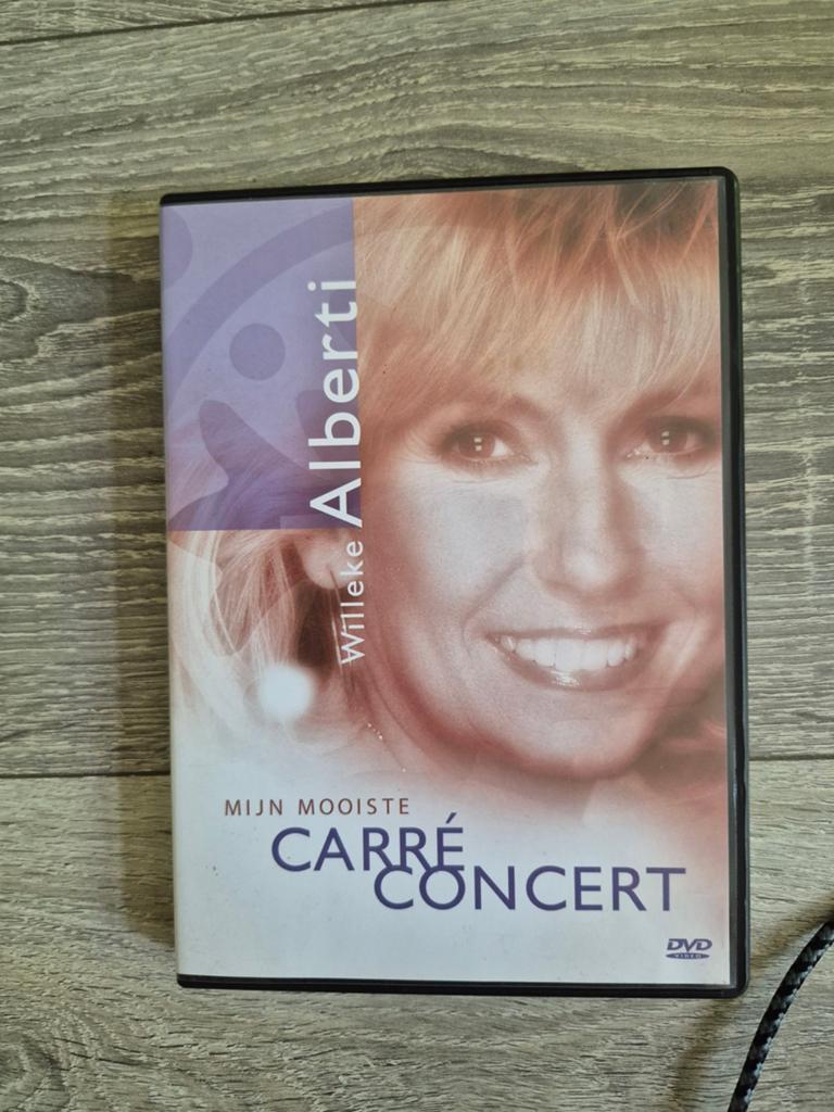 Willeke Alberti - Mijn Mooiste Carré Concert DVD, Alle leeftijden, Ophalen of Verzenden, Gebruikt, Muziek en Concerten