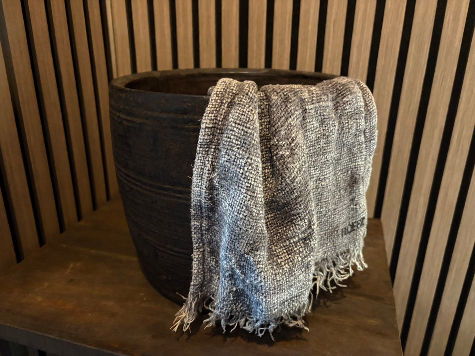 Hoffz set, Ophalen of Verzenden, Zo goed als nieuw, Rond, Hout