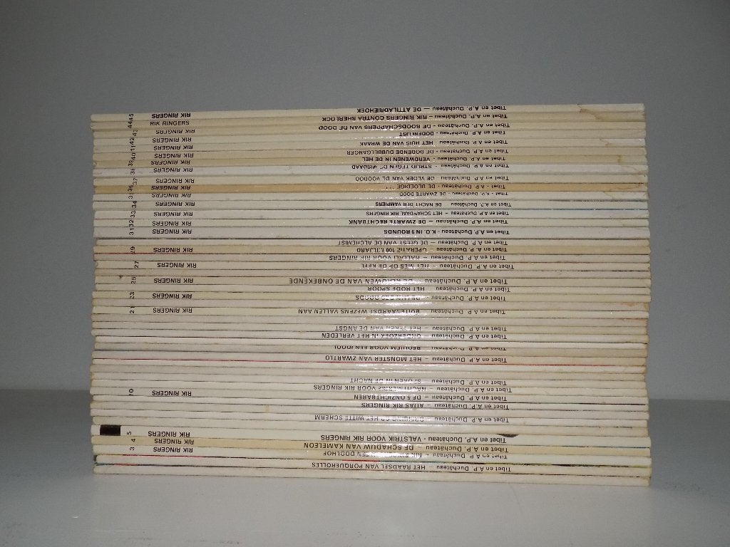 Rik Ringers ~ Complete serie 1 t/m 78, Boeken, Complete serie of reeks, Ophalen of Verzenden, Gelezen, Gilbert Gascard (Tibet)