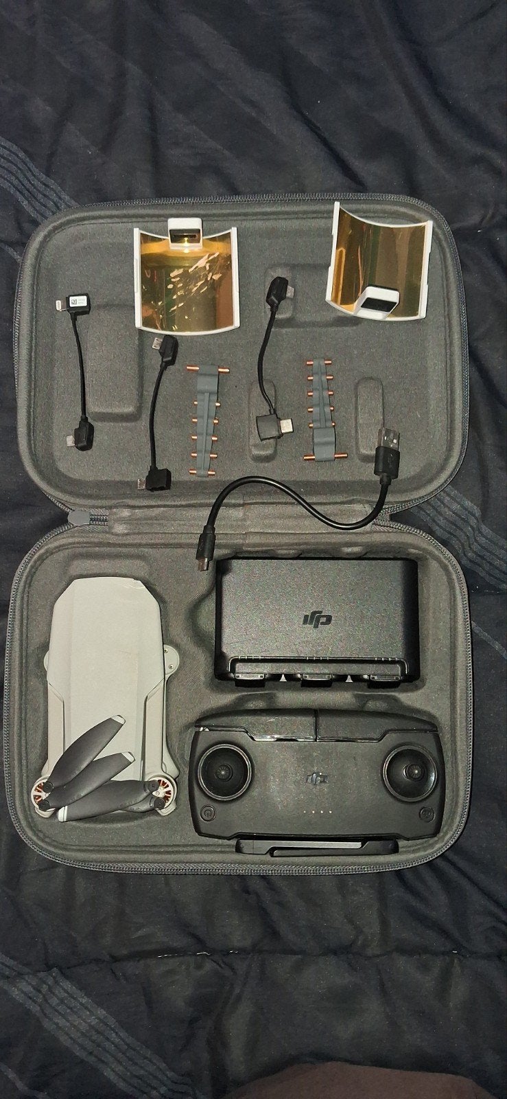 Dji mini mavic met extra extender + 2 baterij en opalder, Audio, Tv en Foto, Drones, Ophalen of Verzenden, Zo goed als nieuw