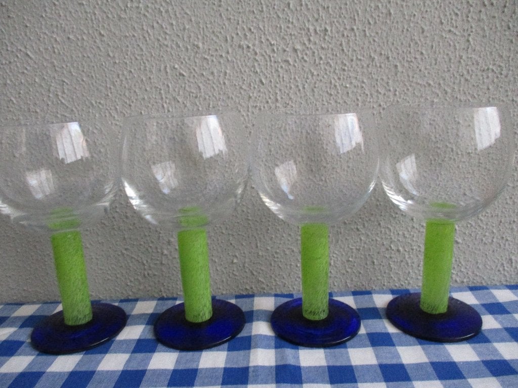 Vintage Glazen jaren 80 Retro WMF, Verzamelen, Ophalen of Verzenden, Huis en Inrichting