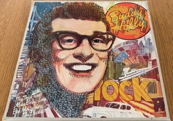 BUDDY HOLLY STORY  9LP BOX+POSTER+INSERTS. MCA 6.30014, Cd's en Dvd's, Boxset, Gebruikt, Ophalen of Verzenden, 12 inch