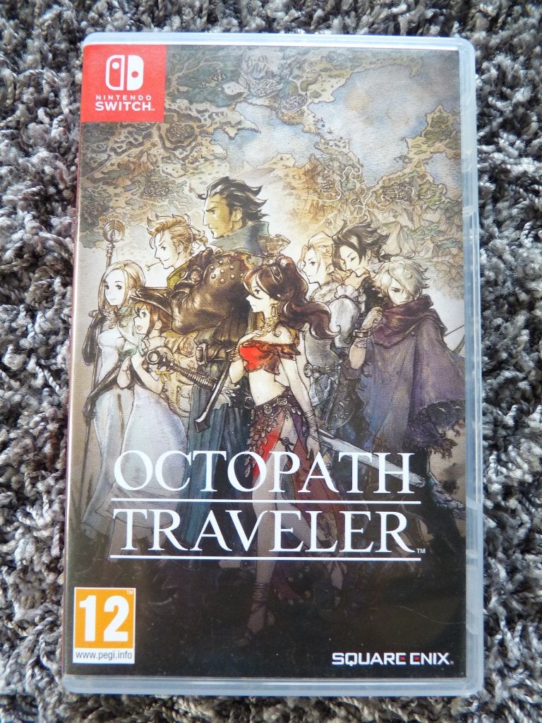 Octopath Traveler Nintendo Switch 1&2, Spelcomputers en Games, 1 speler, Ophalen of Verzenden, Zo goed als nieuw, Role Playing Game (Rpg)