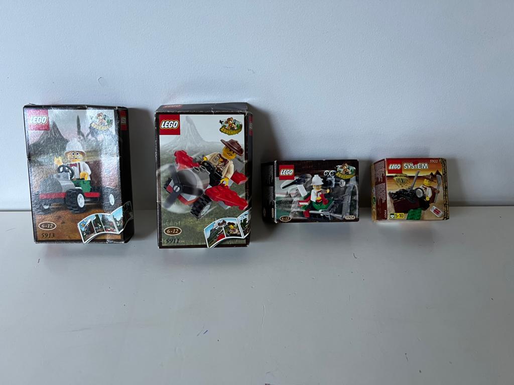 Lego Adventurer 5900 5904 5911 5913 met doosjes, Overige thema's, Lego, Ophalen of Verzenden, Meerdere sets