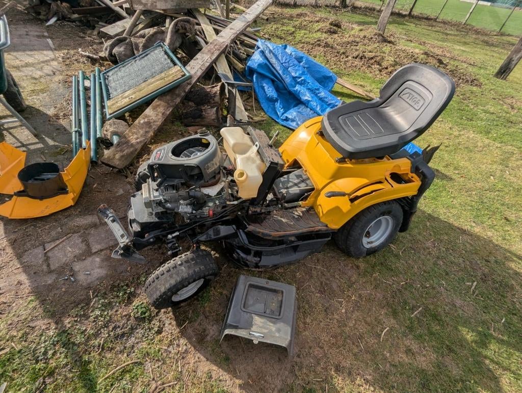 Stiga Zitmaaier  estate - Opknapper/Onderdelen, Ophalen, Cirkelmaaier, Gebruikt, Stiga