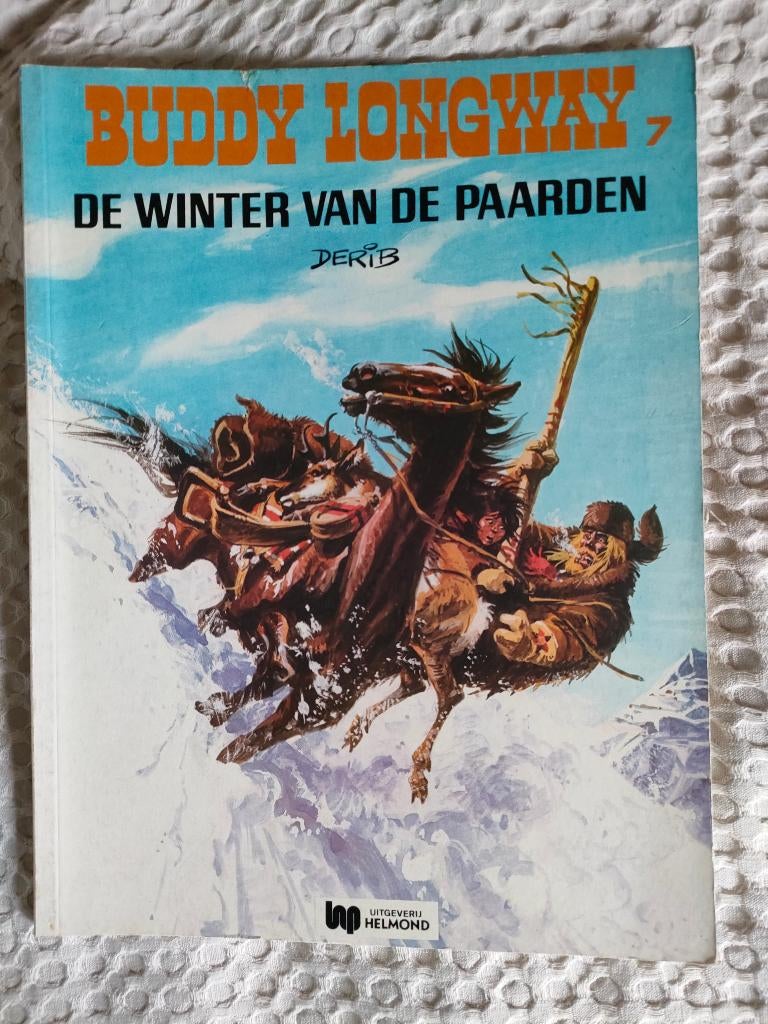 BUDDY LONGWAY door Derib, Boeken, Stripboeken, Gelezen, Meerdere stripboeken, Ophalen of Verzenden