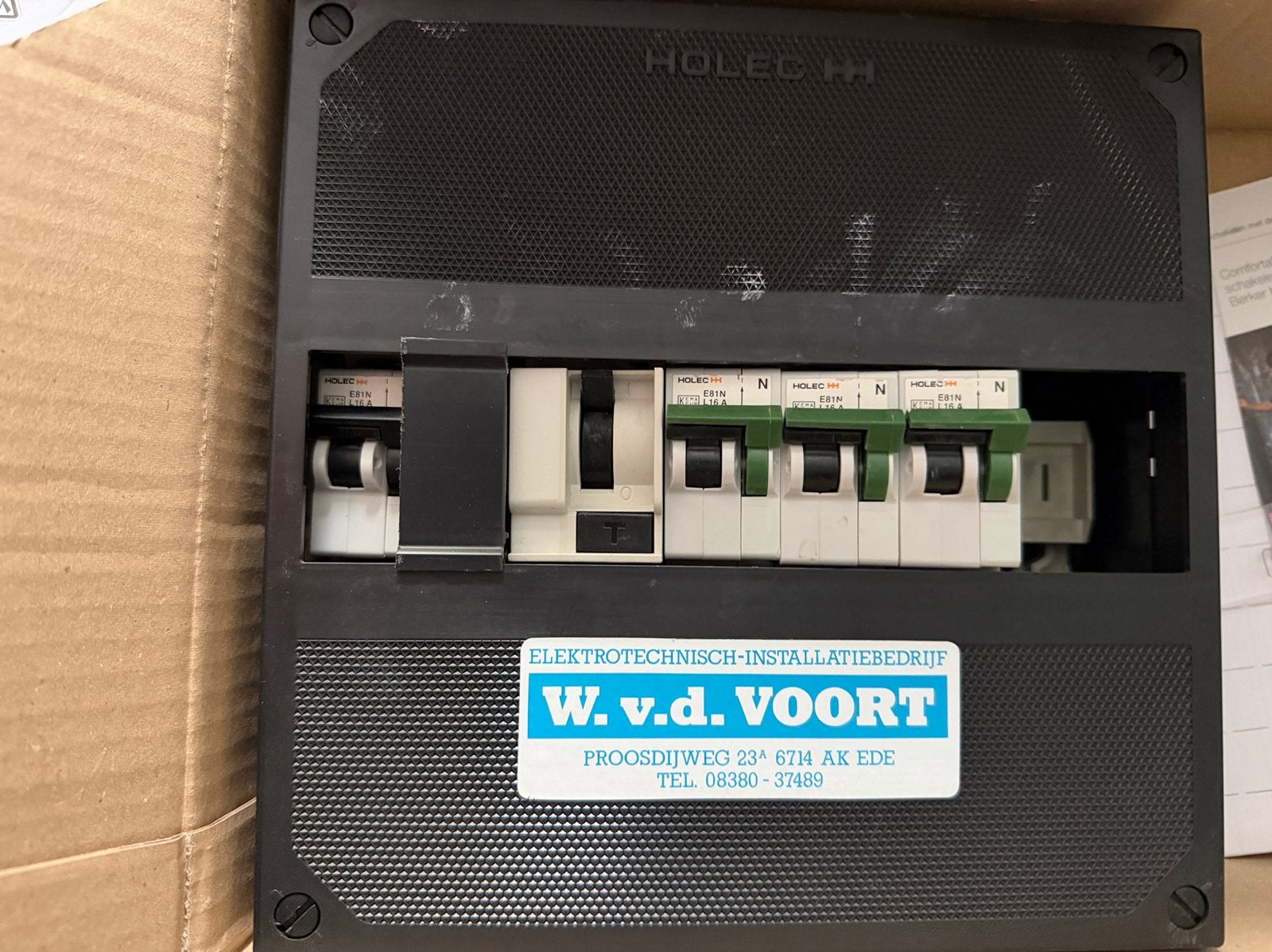 Groepenkast 3 groepen, Ophalen of Verzenden, Gebruikt, Overige typen
