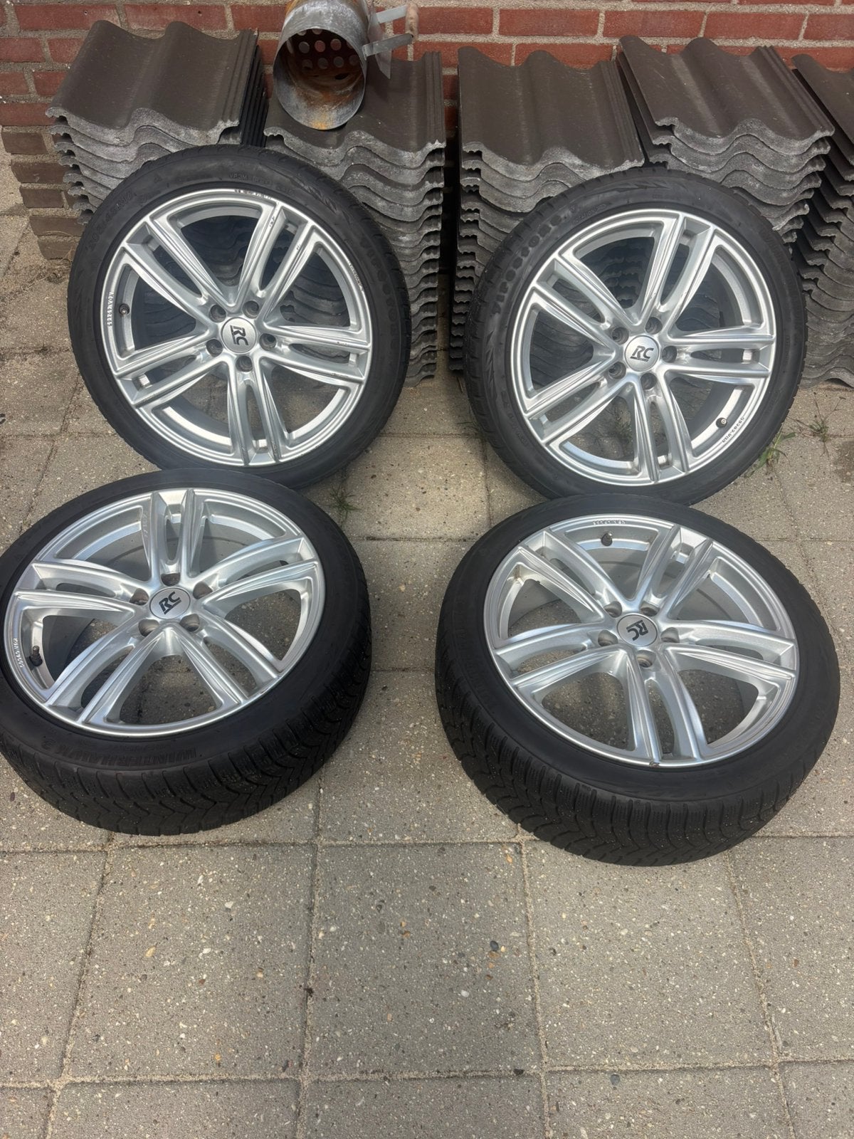 Rc design 5x100 17 inch, Auto-onderdelen, Banden en Velgen, Ophalen, Gebruikt, Banden en Velgen, 17 inch