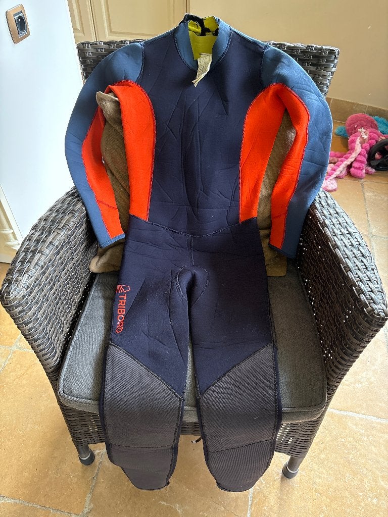 Tribord Wetsuit Kinderen Maat 12 (150/72) - Zeer Goede Staat, Watersport en Boten, Wetsuit, Ophalen of Verzenden, Zo goed als nieuw