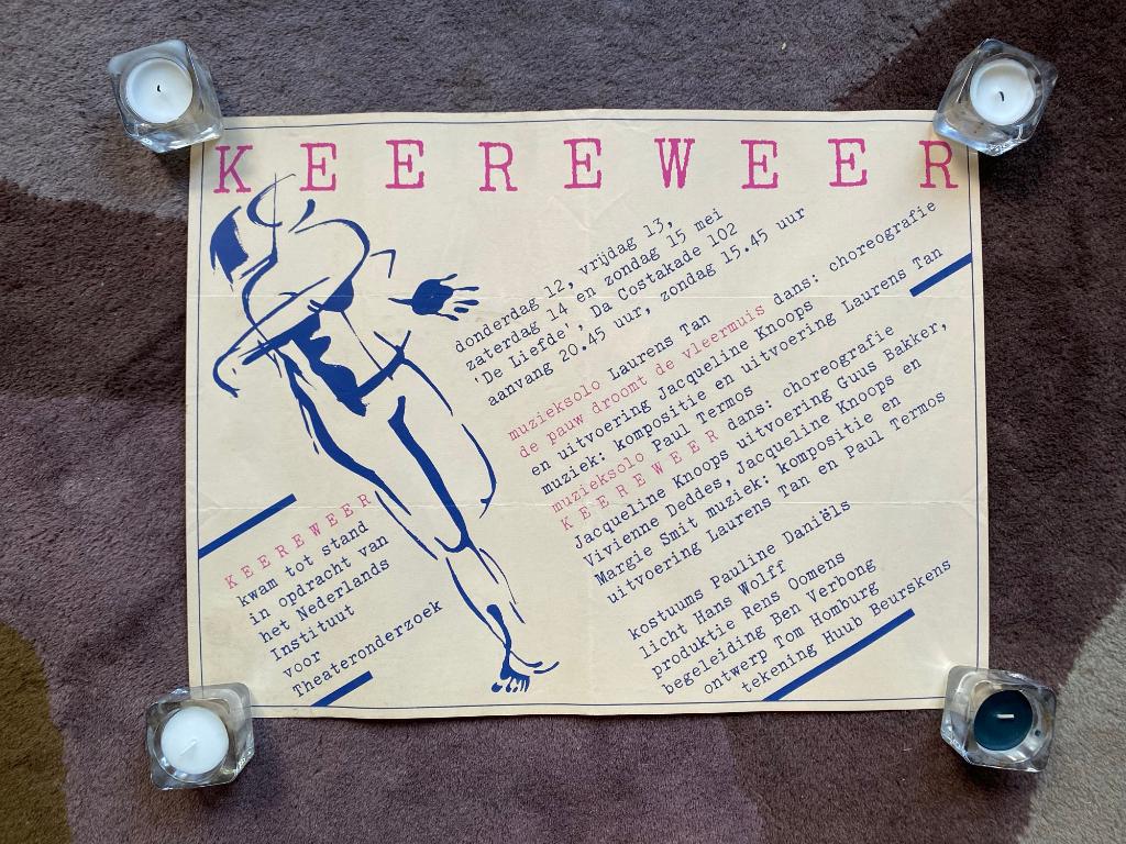 Diverse Nederlandse ballet- en dansposters, Ophalen, Gebruikt, A1 t/m A3, Overige vormen