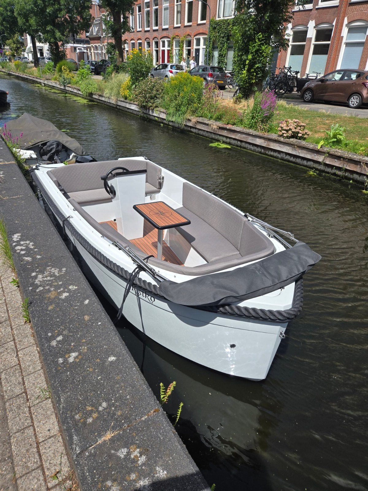 Privé sloepvaart Haarlem met schipper, Ophalen, Nieuw