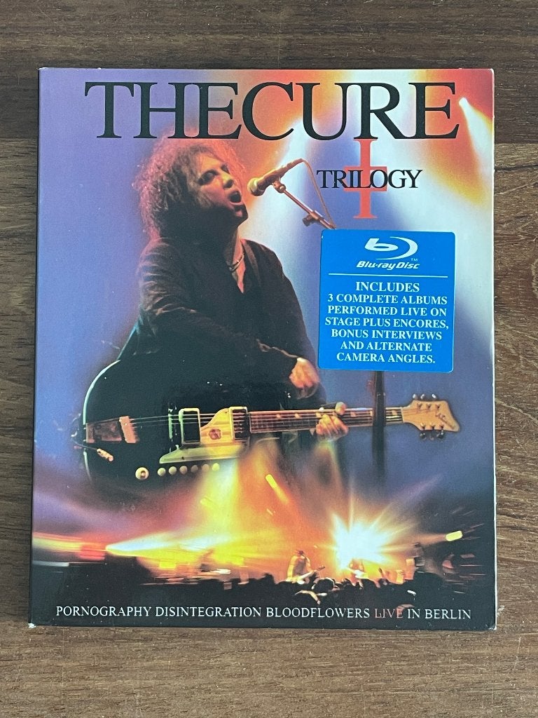 BluRay Dvd The Cure Trilogy Digipack, Muziek en Concerten, Concert, Ophalen of Verzenden, Zo goed als nieuw