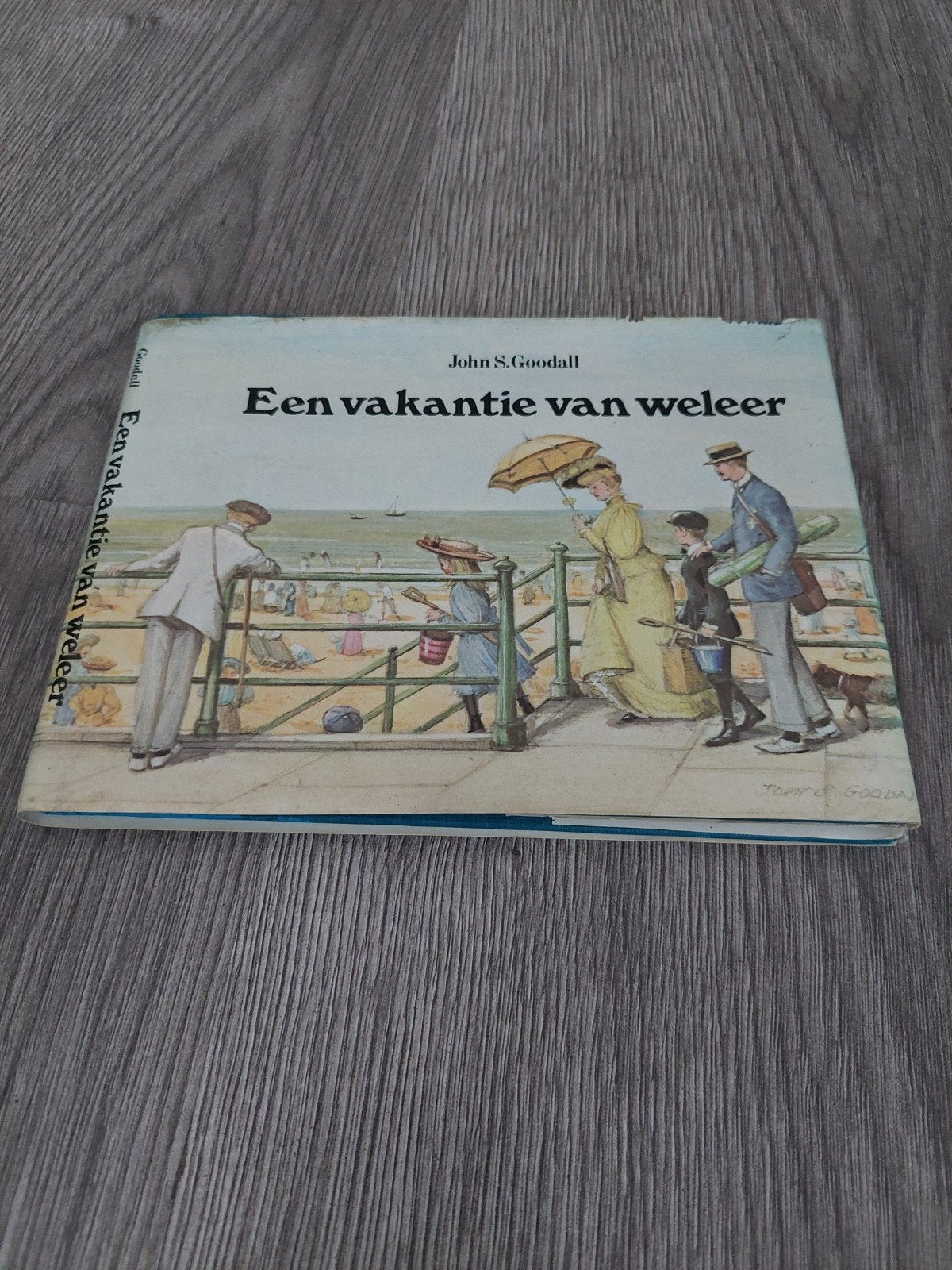 Vintage Engels prentenboek 1978, Verzenden, Zo goed als nieuw, J.S Goodall, Prentenboek