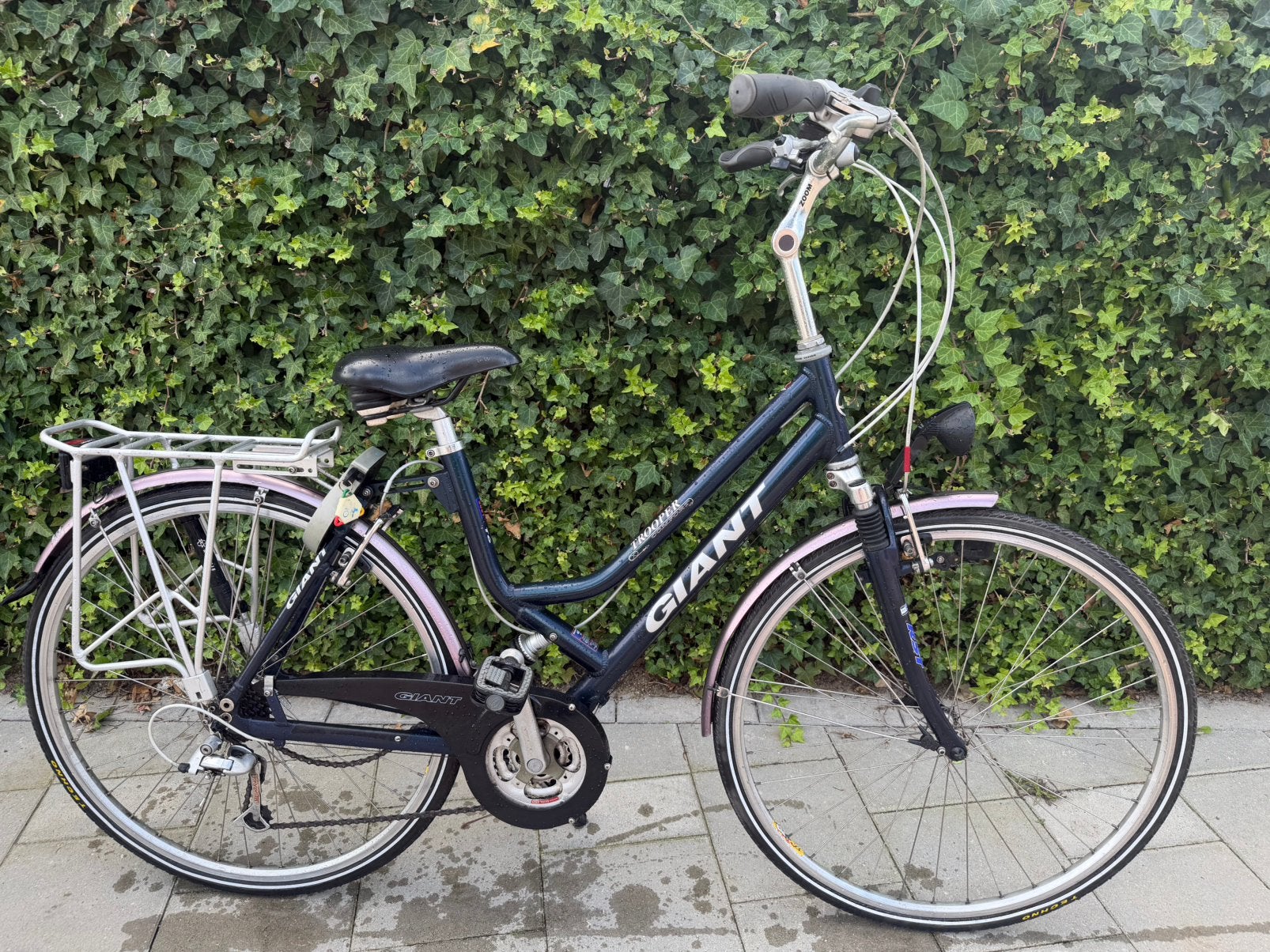 Giant 28” damesfiets, Ophalen, 28 inch, Velgrem, 47 tot 50 cm