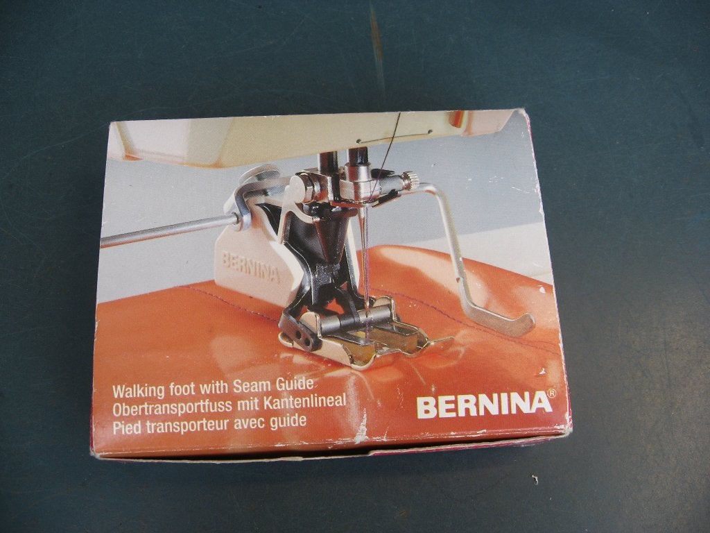 Bernina boventransportvoet met kantliniaal, Verzenden, Zo goed als nieuw, Toebehoren, Bernina