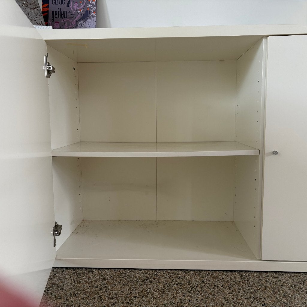 Dressoir met bijpassende hoge kast, Ophalen, Modern, tijdloos, minimalistisch, 200 cm of meer, 25 tot 50 cm