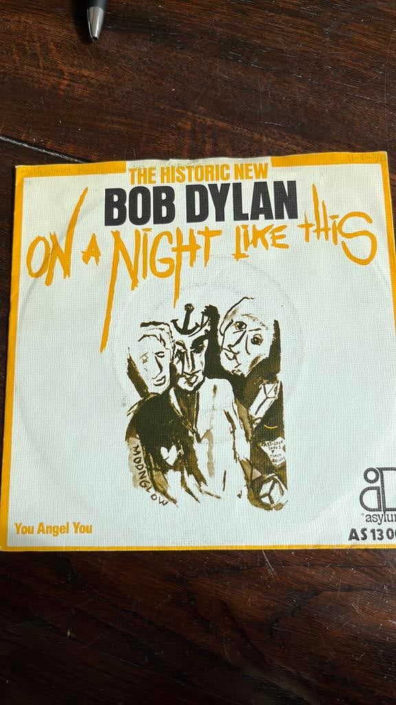The historic Bob Dylan: on a night like this, Cd's en Dvd's, Vinyl Singles, Ophalen of Verzenden, Zo goed als nieuw, Pop