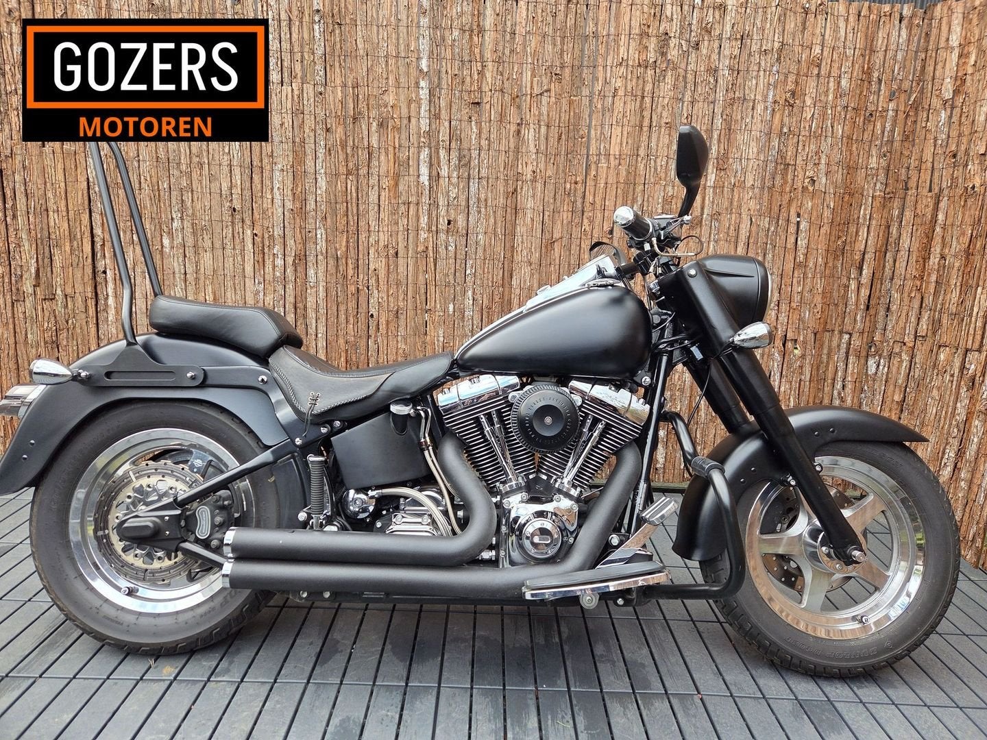 *VERKOCHT* HARLEY-DAVIDSON FAT BOY FLSTF (bj 2001), Motoren, 2 cilinders, HARLEY-DAVIDSON, Bedrijf, Onbekend