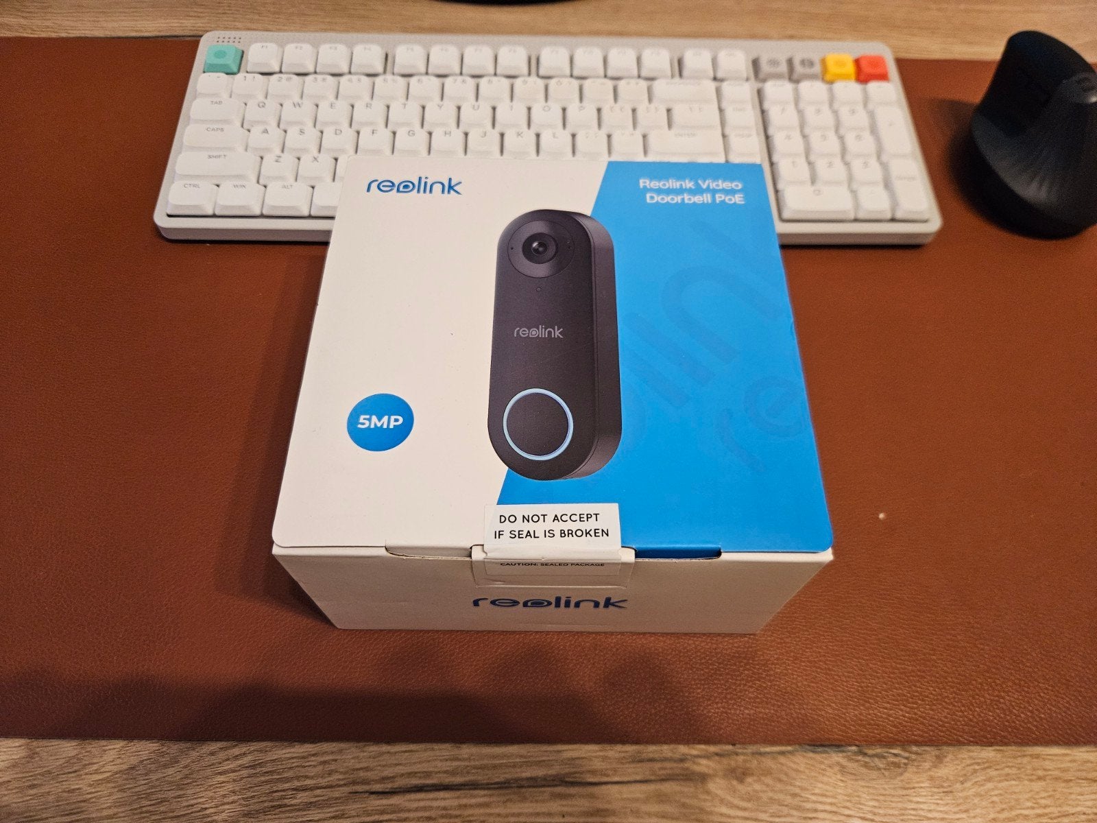 Reolink Video Deurbel PoE - Nieuw in doos, Ophalen of Verzenden, Nieuw, Buitencamera