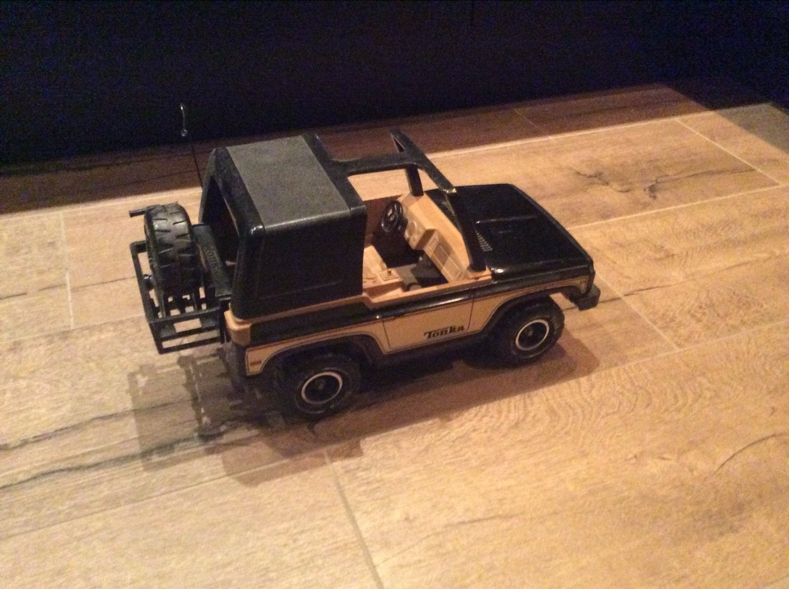 Tonka Jeep 50cm lang - Vintage Speelgoedauto, Ophalen of Verzenden, Gebruikt