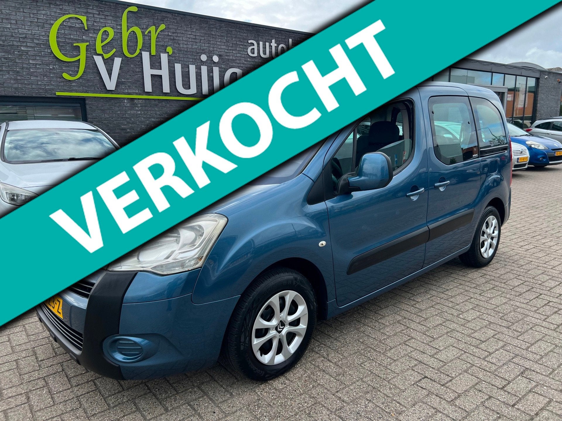 Citroen Berlingo 1.6-16V Multispace, Auto's, Stof, 4 cilinders, Blauw, Handgeschakeld