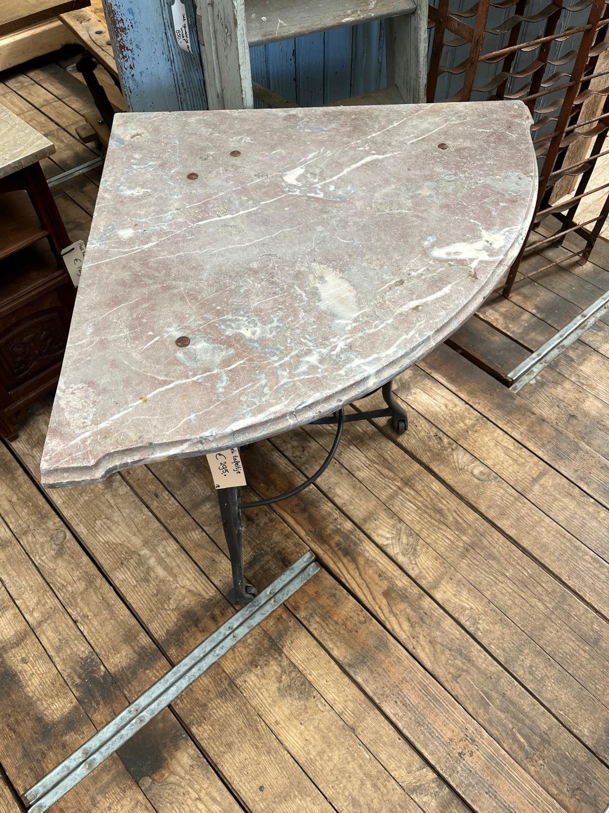 Industriële hoektafel, Antiek en Kunst, Antiek | Meubels | Tafels, Ophalen