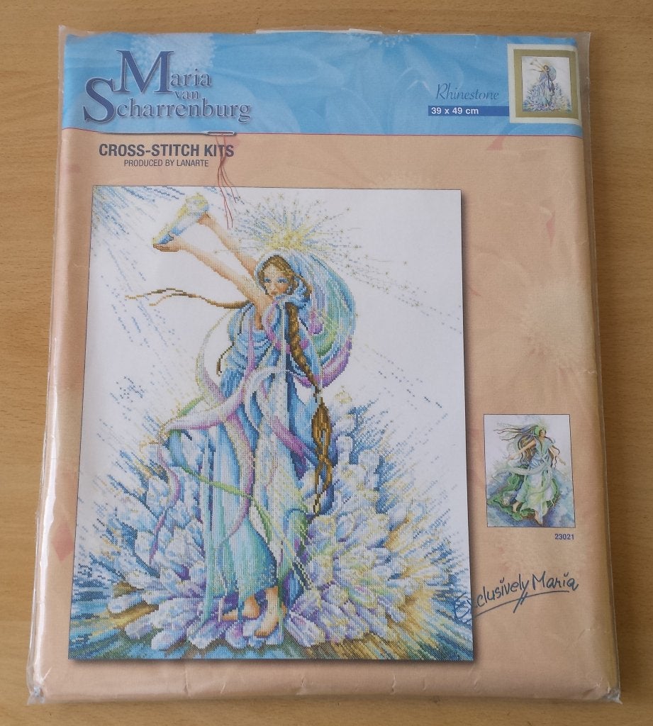 Bergkristal Pakket - Maria van Scharrenburg - Lanarte, Hobby en Vrije tijd, Nieuw, Ophalen of Verzenden, Handborduren, Nvt