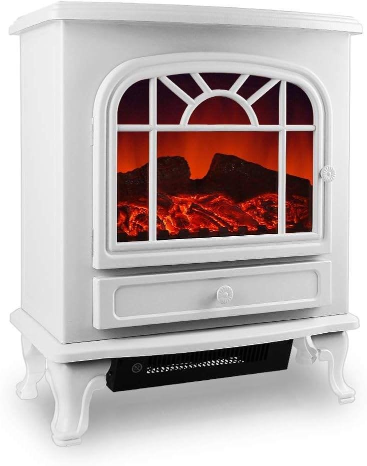 Verwarming 2000W Schouw Led Sierhaard. Kachel Tot 30 m². Wit, 30 tot 80 cm, Minder dan 60 cm, Ophalen of Verzenden, Kachel