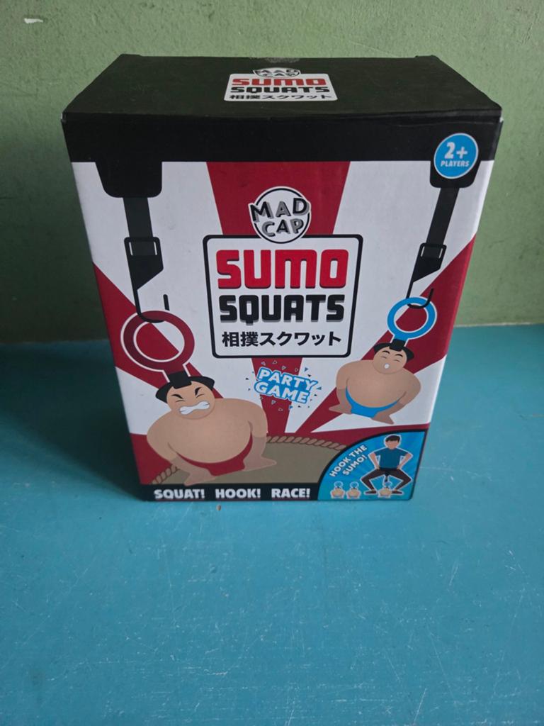 Sumo Squats Party Game, Vijf spelers of meer, Ophalen of Verzenden, Gebruikt, Madcap