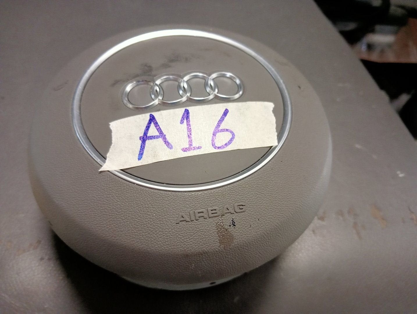 Stuurairbag van een Audi A8, Gebruikt, -, -, -