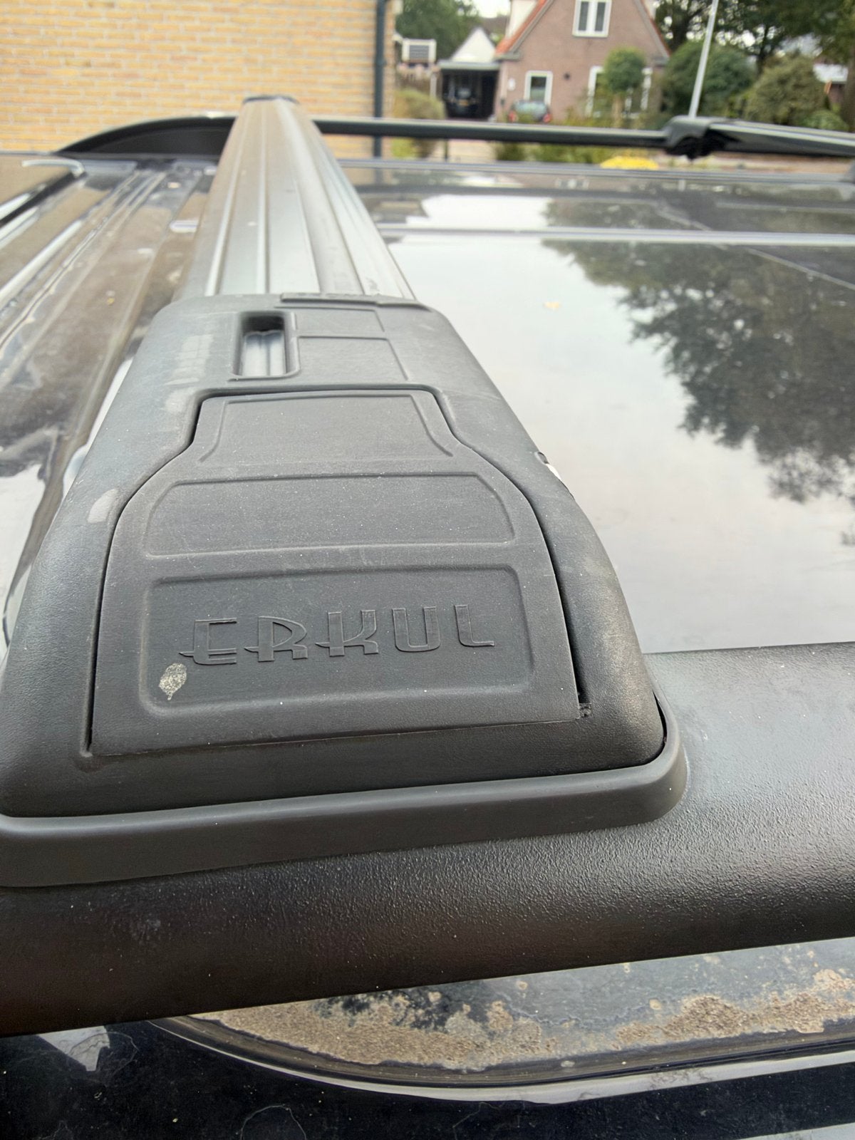 Dakdragers voor Ford Custom 2023 met open dakrails (4 stuks), Ophalen of Verzenden, Gebruikt