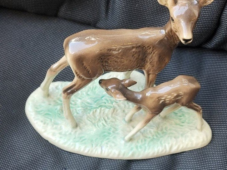 Mooie vintage Bambi beeldje, Verzamelen, Ophalen of Verzenden, Gebruikt, Dier