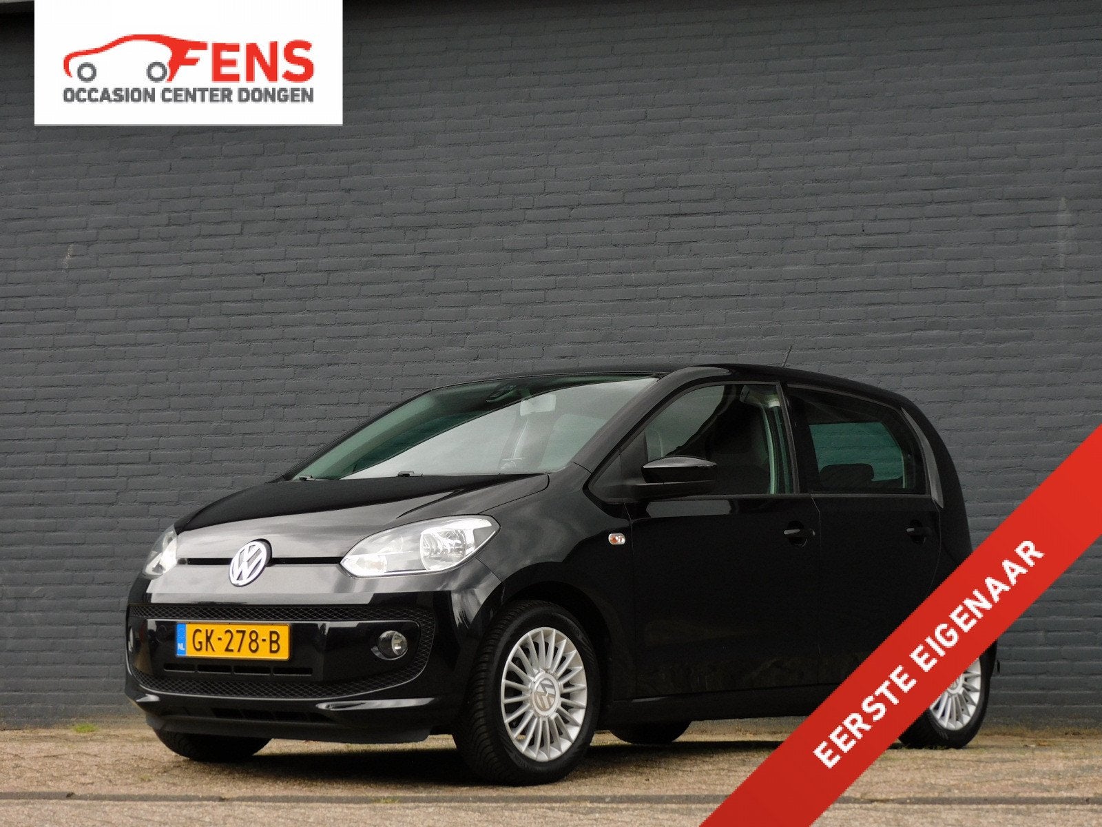 Volkswagen up! 1.0 high up! BlueMotion TOPSTAAT! 1e EIGENAAR, Voorwielaandrijving, Stof, Gebruikt, 840 kg