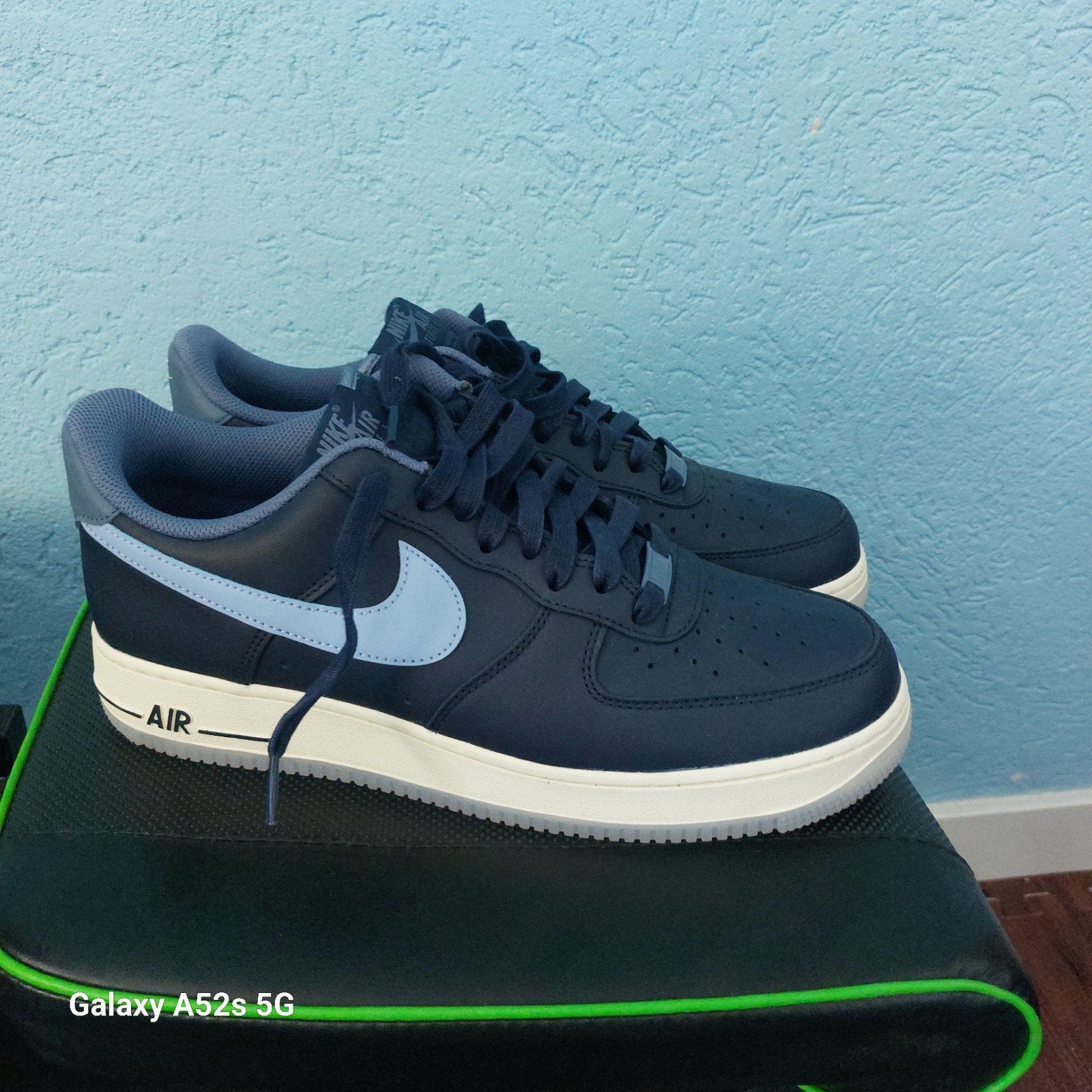 Nike Air Force 1 maat 45, Kleding | Heren, Schoenen, Blauw, Ophalen of Verzenden, Zo goed als nieuw, Nike Air Force
