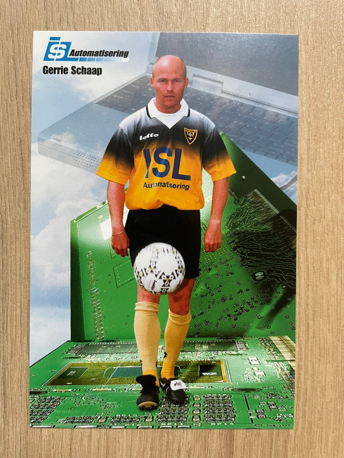 Fotokaart Gerrie Schaap (VVV Venlo )., Ophalen of Verzenden, Nieuw, Spelerskaart