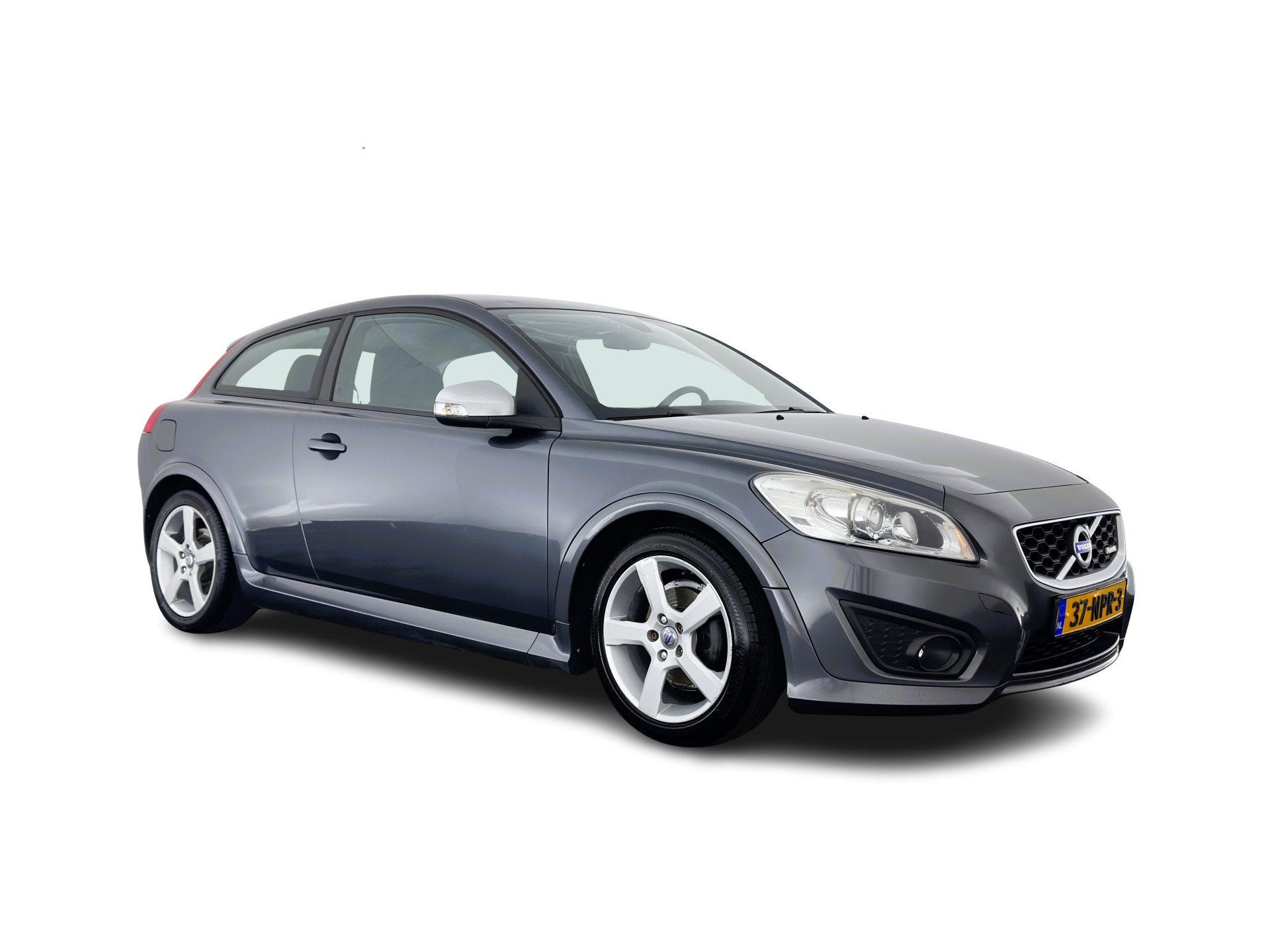 Volvo C30 1.6 D2 R-Design (INCL-BTW) *LEATHER-FABRIC | SPORT, Auto's, Voorwielaandrijving, Euro 5, Automatische klimaatregeling